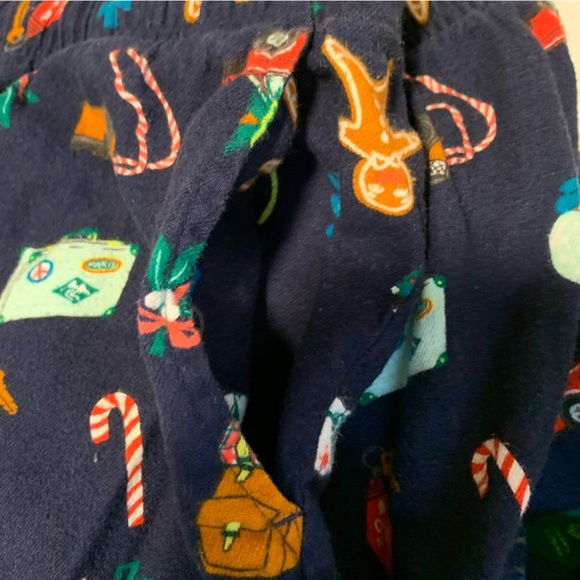 Old Navy Holiday Pajama Pants Gingerbread Candy Canes Unisex/Men's Size XL - Picture 5 of 6